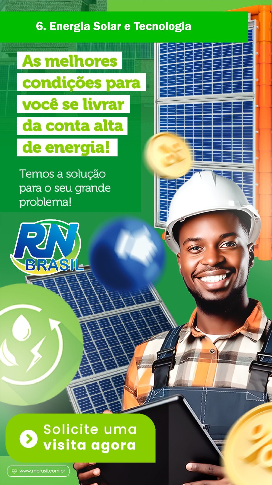 Energia solar: instalação e manutenção